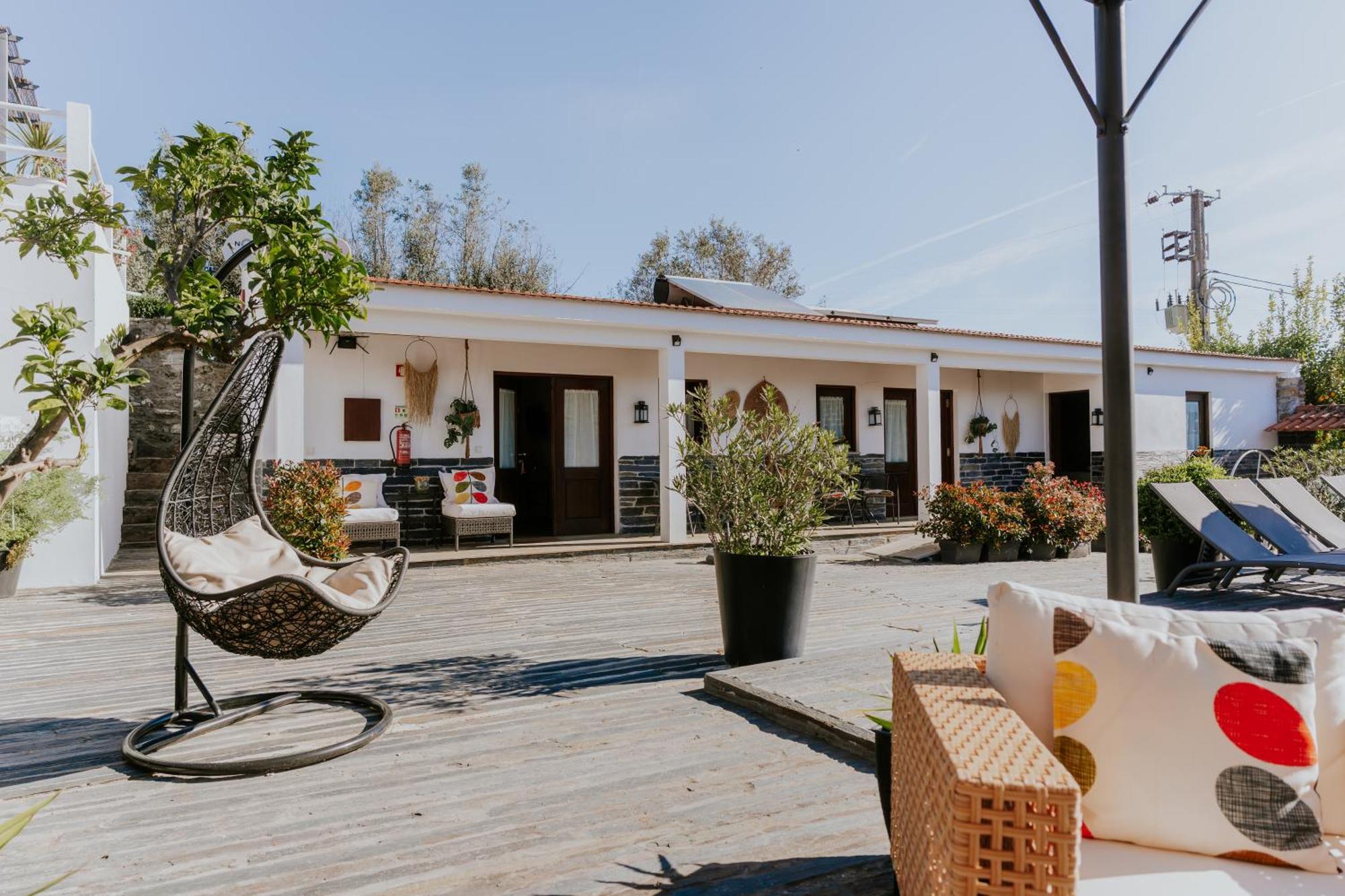 Casa Relogio De Sol Villa Lamego Bagian luar foto